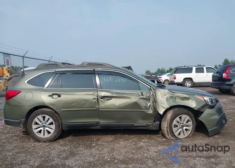 2017 Subaru Outback 2.5I Premium from USA, damaged, VIN 4S4BSACC5H3284147